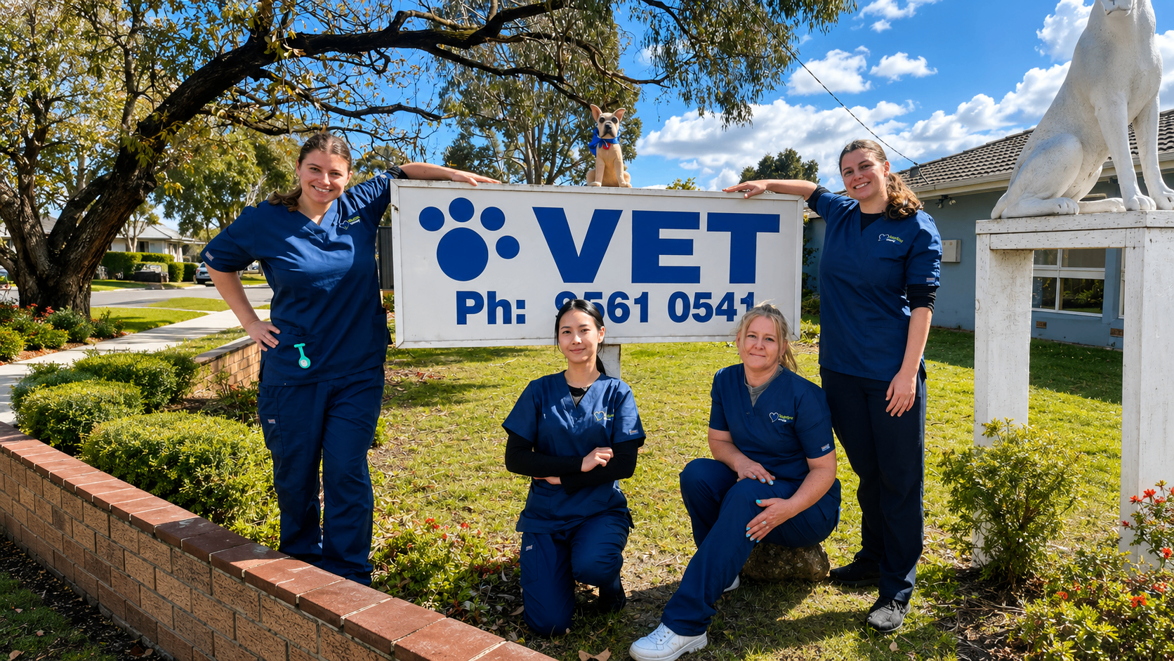 The Mulgrave Vet team — caring for your pets